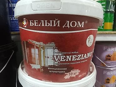 Белый Дом VENEZIANO — декоративное акриловое покрытие (венецианская