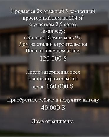 рабочий дом: Продается 5 комнатный дом 204м2 под Псо по адресу: Село Новопавловка — 2