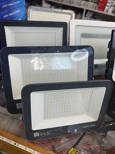 led matrix panel: Светодиодный прожектор FAN 100W IP65 - Мощность: 100 Вт (маркировка — 1