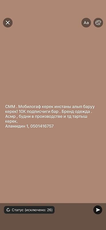 SMM-адиси. Аламедин-1 мкр