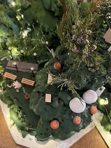 комнатные цветы бишкек: Большой авторский макет «Парк-остров» с подсветкой - Многоуровневый — 6