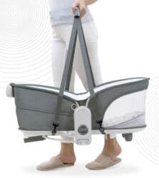 стульчик для новорожденных 3 в 1: Манеж-кровать, Б/у, Складной — 2