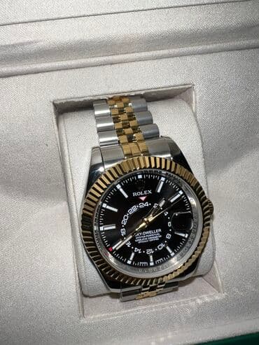 золотые часы мужские дешево: Rolex SKY-DWELLER 🌌Люкс качество 🌌Диаметр 41 мм 🌌Механика с — 2