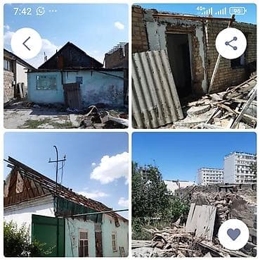 ленточный фундамент: Дом под разбор/снос с возможностью вывоза стройматериалов. - — 1