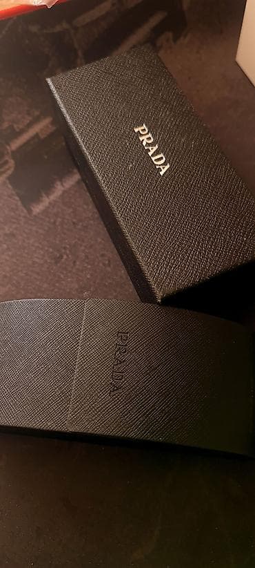 Очки: Солнцезащитные очки очки, Prada, Унисекс, Кошачий глаз, Оригинал, Новый — 2
