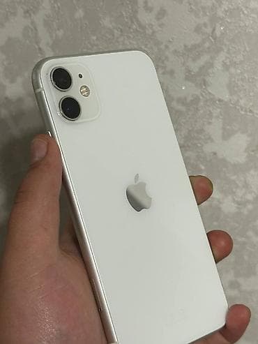 меняю на 07: IPhone 11, Белый, 100 % — 1