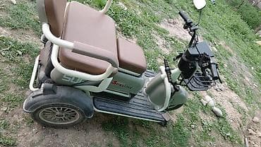 Электрический трёхколёсный скутер Skillmax (модель SUP) - Комфортное