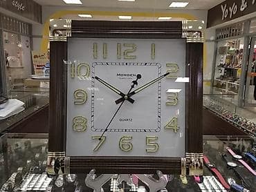 купить гирлянды на батарейках: Настенные часы. Бренд:MORGEN MZ-5. С плавающим механизмом качество — 1