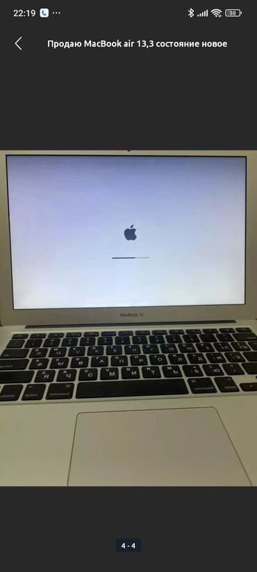 макбук air: Ультрабук, Apple, 8 ГБ ОЗУ, Intel Core i5, 13.3 ", Новый, Для работы, учебы, память SSD — 4