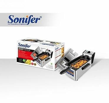 sandwich maker: Фритюрница Sonifer SF-1003 Фритюрница - аппарат для жарки во фритюре — 1