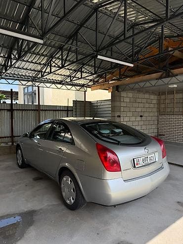 хонда истеп 1: Nissan Primera: 2002 г., 1.8 л, Кол менен иштөөчү, Бензин, Седан — 2