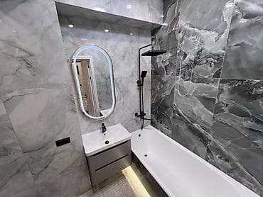 квартиры микрорайон: 2 комнаты, 80 м², Элитка, 7 этаж, Дизайнерский ремонт — 10