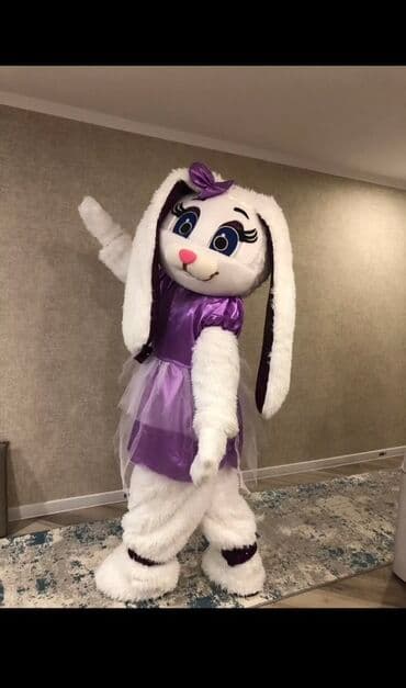 костюм мишки тедди для взрослых на прокат: Ростовая кукла, Зверушка, Заяц — 5