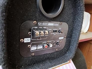 Техника и электроника: Сабвуфер в корпусе для авто - Модель: KH-800A Car Audio System — 1