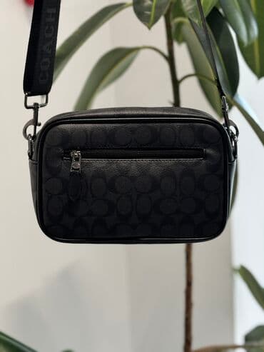 сумку кошелек на пояс: Барсетка, Coach, Материал: Искусственная кожа, Съёмный ремень, Регулируемый ремень, Разделенные отделения, Новый — 2