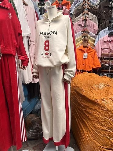 винтаж одежда: Спортивный костюм “MASON PRNCE” с номером 8 - Комплект: свитшот на — 4