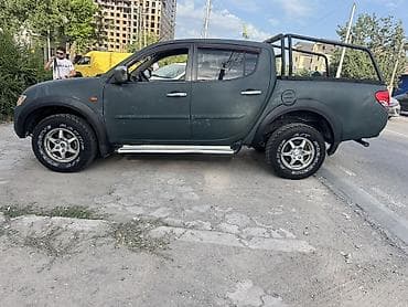 Унаа сатуу: Mitsubishi L200: 2007 г., 2.5 л, Кол менен иштөөчү, Дизель, Пикап — 5