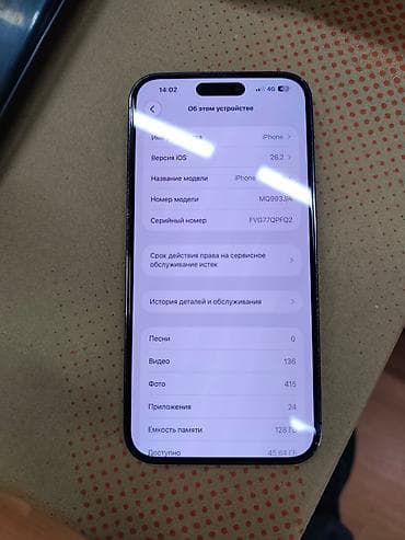 айфон оптом: IPhone 14 Pro Max, Б/у, 128 ГБ, Deep Purple, Чехол, Кабель, 79 % — 2