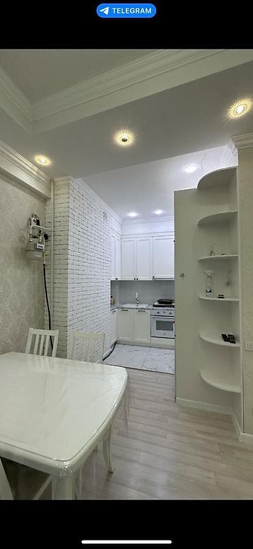 osh flat: 1 комната, Дворец спорта Агентство недвижимости, Без животных, от 1 года, С мебелью полностью — 5
