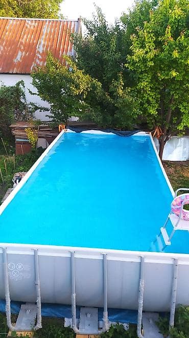 бассейн для плавания: Бак, Металл — 1