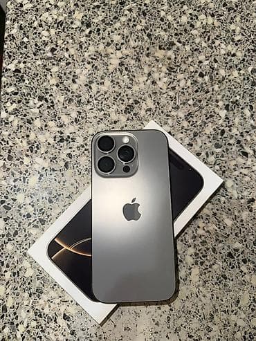 Apple iPhone: IPhone 16 Pro, Natural Titanium, Коробка — 1