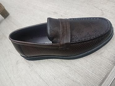 леберис нео: Лоферы, 43, Новый, цвет - Синий, Самовывоз — 1