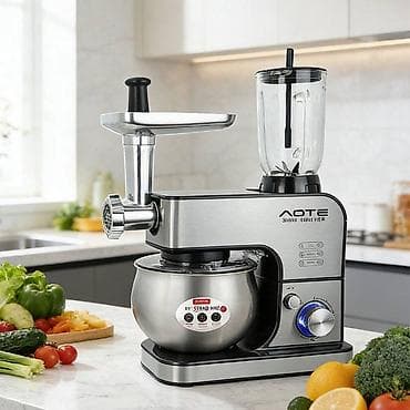 Кухонный комбайн AOTE 3-in-1 (модель AT-25004) Многофункциональное