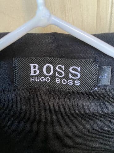 Брюки: Продаю Мужской кардиган на молнии BOSS Цвет: чёрный Размер: L на — 2