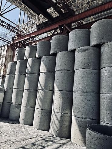 замена уплотнителей: Железобетонное (ЖБИ) кольцо для септика Размер: 110 x 95 x 10 см, Платная установка, Оптом — 2