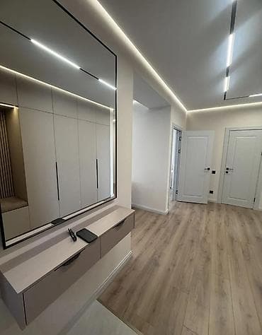 osh flat: 3 комнаты, 80 м², Киргизия 1 Элитка, 2 этаж, Дизайнерский ремонт — 7