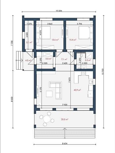 готовые домики: Офисы, Квартиры, Дома Больше 6 лет опыта — 8
