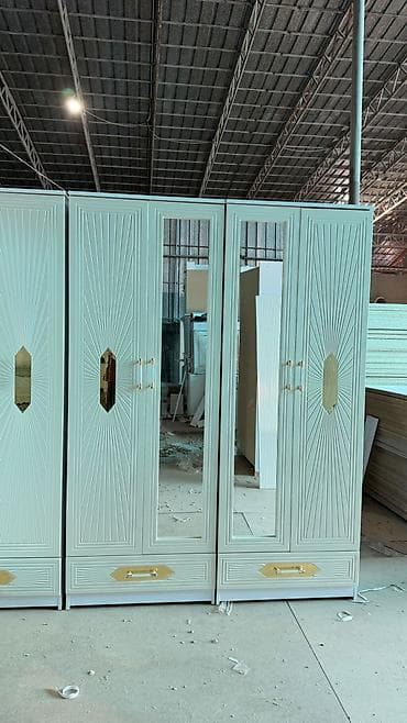 Продукты питания: Шкаф-купе-сундук-камот распашной 4-дверный для спальни/прихожий - — 3