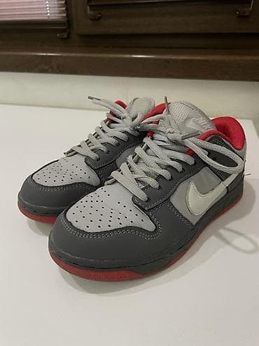 найк сб: Мужские кроссовки, 32, 33, Nike, Б/у, цвет - Серый — 2