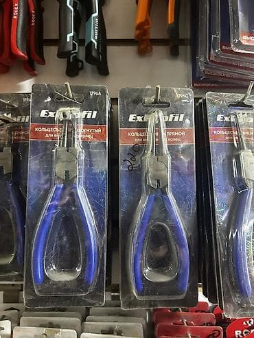 губка: Кольцесъёмники Exprofi для внутренних стопорных колец - Типы: прямой — 1