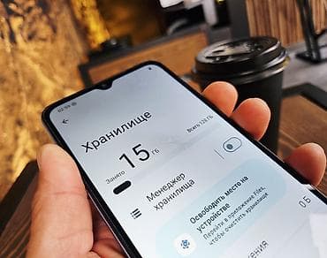 google fold: Redmi, Redmi A3, Б/у, 128 ГБ, цвет - Голубой, 1 SIM, 2 SIM — 4