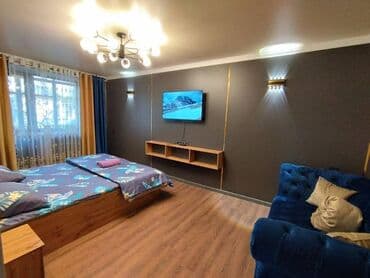 1 комнатная квартира снять на долгий срок: 1 комната, Душевая кабина, Постельное белье, Кондиционер — 6