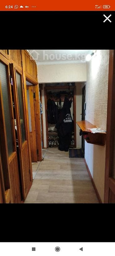 2 комнаты, 46 м², ул. Ахунбаева / Малдыбаева 104 серия, 4 этаж, Косметический ремонт — 1
