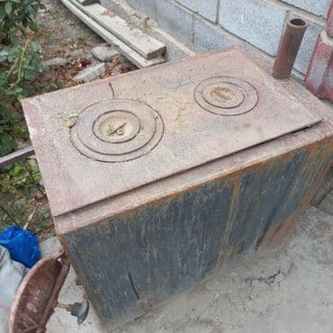 печь на 100 кв м: Продаётся котёл под твердое топливо и под пищеприготовление .Рассчитан — 5