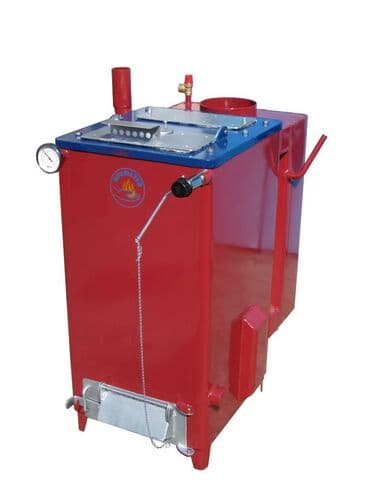 титан на дровах: Котел Одноконтурный, Напольный, Стальной — 3