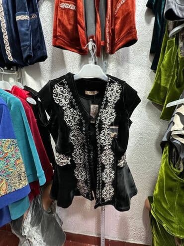 хиджаб для детей: Велюровая этно-коллекция с вышивкой - Материал: мягкий велюр. - — 4