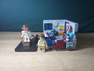 уакен набор: Продается Набор Lego "Кабинет + скелет и археолог с инструментами" — 1