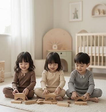 детские кофты на девочку: Комплект, цвет - Бежевый — 6