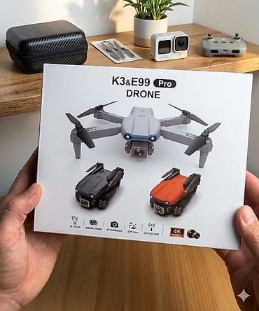продам дрон с камерой: Квадрокоптер K3 & E99 Pro — Новый, в полной комплектации! 🚀 — 3