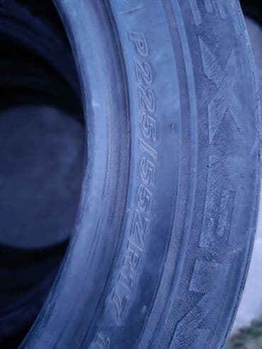 корейские шины в бишкеке: Шиналар R 17, Колдонулган, Dunlop — 15