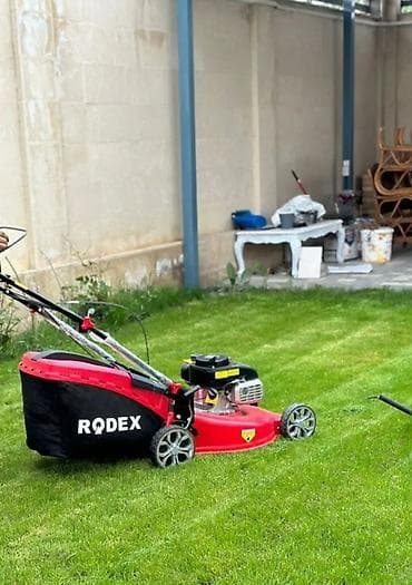 max 3: Косим газон больше 2 сотокБензиновая газонокосилка RODEX - Тип — 1
