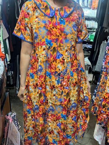 домашние халаты больших размеров: Халат, Хлопок, Турция, Все размеры — 3