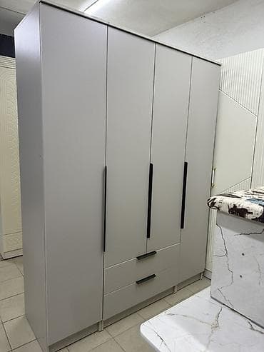 гардеробные: Шифоньер, шкаф для одежды, Прямой, ЛДСП — 1