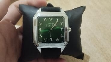 Сулуулук жана ден соолук: Наручные часы SABR с квадратным корпусом и зелёным циферблатом — 2