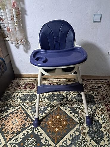 Балдар дүйнөсү: Детский стульчик для кормления - Удобная высокая посадка с — 1
