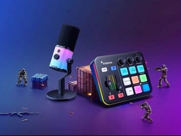 акустические системы music box с микрофоном: Микрофон Maono PD100X RGB Maono PD100X RGB – это не просто микрофон — 2
